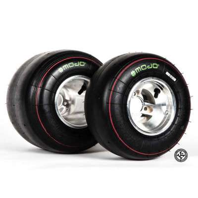 MOJO-D5 Reifen Satz 2x10X4.50-5 und 2x 11X7.10-5  für ROTAX Klassen